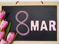 8 march international women's day Royalty Free Stock Photo