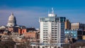 MARCH 4, 2017 - JEFFERSON CITY - MISSOURI - Missouri state capitol building in Jefferson City Royalty Free Stock Photo