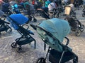 March 18, 2022 - Lviv, Ukraine: Installation of empty baby carriages on the main square of the city in memory of the