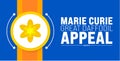 March is Marie Curie\'s Great Daffodil Appeal background template. Holiday concept. use to background,