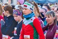 March 8, 2019 Minsk Belarus Race in honor of the Women`s Day holiday on March 8