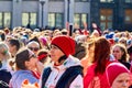 March 8, 2019 Minsk Belarus Race in honor of the Women`s Day holiday on March 8