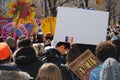 March for Our Lives Crowd, Rally, Protest, NYC, NY, USA Royalty Free Stock Photo