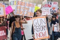 March For Our Lives Los Angeles Royalty Free Stock Photo