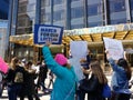 March for Our Lives, Protest, Gun Control, Trump International Hotel & Tower, NYC, NY, USA Royalty Free Stock Photo