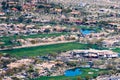 March 17, 2019 Palm Desert / CA / USA - Aerial view of Big Horn Resort and Golf Club in Coachella Valley