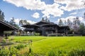 March 15, 2018 Pasadena / CA / USA - Exterior view of Gamble House, Los Angeles county Royalty Free Stock Photo