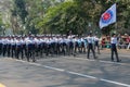 March past of India`s National Service Scheme cadets