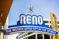 View of the Reno arch