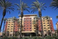 March 31, 2021 Sheraton Hotel. Anaheim, California - United States: Looking up at the Sheraton Park Hotel at the Anaheim