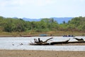 March 6 2023 - Tarcoles, Costa Rica: People enjoy a wildlife Excursion by boat on Rio Tarcoles