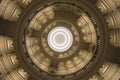 MARCH 3, 2018, TEXAS STATE CAPITOL, AUSTIN TEXAS - Looking up inside the dome of the Texas state. Destinations, ImageDomeGulf