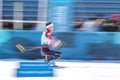 2018 March 13th. Peyongchang 2018 Paralympic games in South Korea. Biathlon Royalty Free Stock Photo