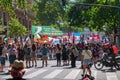 March to protest for the right of safe abortions and against violence against women and children. Location: Plaza de Mayo, Beanos 