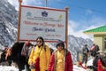 March 2018 Tsomgo or changu Tashi Delek Lake, east sikkim, India. March 2018