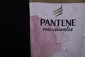 March 6, 2022 Ukraine city of Kyiv, brand plastic packaging of Pantene shampoo from Procter Gamble