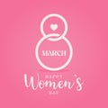 8 march womens day card