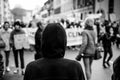 Marche Pour Le Climat march protest demonstration on French stre