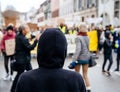 Marche Pour Le Climat march protest demonstration on French stre