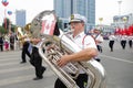 Marching band,Carnival parade 2013, Liuzhou,China