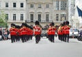 Marching Band of the Coldstream Guards Royalty Free Stock Photo