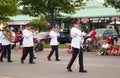 Marching band of The Governor General's Horse Guards during the Canada Day Parade