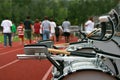 Marching Band Practice Royalty Free Stock Photo