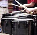 Marching Drummers Royalty Free Stock Photo