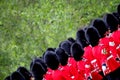 Marching Guardsmen Royalty Free Stock Photo
