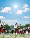 Marching scottish band