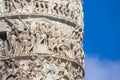 Marco Aurelio column in Rome Royalty Free Stock Photo