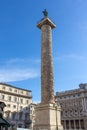 Marco Aurelio column in Rome, Italy Royalty Free Stock Photo