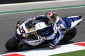 Marco Melandri - Yamaha R1 SBK Royalty Free Stock Photo