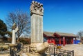 Marco Polo bridge wanping in Beijing Royalty Free Stock Photo