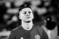 Marcos Rojo in match 1 8 finals of the Europa League between FC