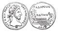 Marcus Aurelius Antoninus, vintage illustration