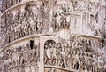 Marcus Aurelius column detail (Rome - Italy) Royalty Free Stock Photo