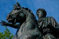 Marcus Aurelius statue at Brown University Royalty Free Stock Photo