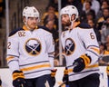 Marcus Foligno and Mike Weber, Buffalo Sabres Royalty Free Stock Photo