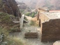 Takht-i-Bhai Parthian archaeological site and Buddhist monastery Royalty Free Stock Photo