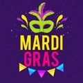 Mardi Gras banner design