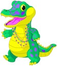 Mardi Gras Alligator