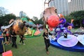 Mardi Gras Arts in the Park event in Hong Kong