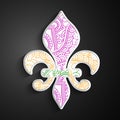 Mardi Gras background Royalty Free Stock Photo