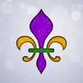 Mardi Gras background Royalty Free Stock Photo