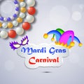 Mardi Gras background Royalty Free Stock Photo