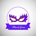 Mardi Gras background Royalty Free Stock Photo