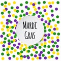 Mardi Gras background.