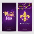 Mardi gras brochures