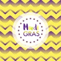 Mardi Gras carnival background. Carnival party vector illustration. Halftone design template for poster, banner, flayer